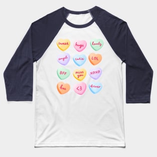 Heart Candies Baseball T-Shirt